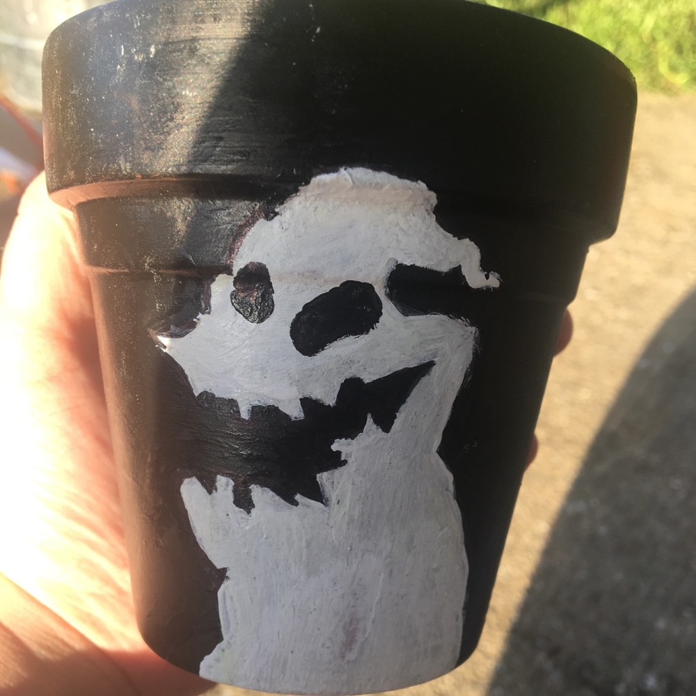 Oogie Boogie Flower Pot